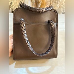 Brighton Croc-Embossed Leather Crossbody Bag 7.5"x8.5"